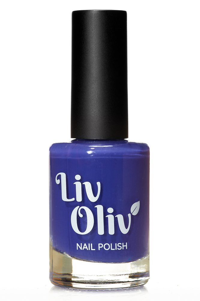 blue livoliv cruelty free nail polish